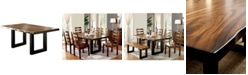 Furniture of America Lake Shasta Solid Wood Dining Table